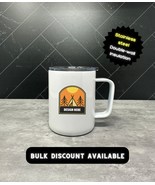 Custom Coffee Mug | Insulated Camping Mug | Business Logo Mugs | Employe... - £20.74 GBP