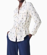 Nic + Zoe constellation shirt jacket in CREAM MULTI - size S - £66.57 GBP