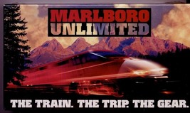 Vintage 1995 Marlboro Unlimited The Train Trip Gear VHS Philip Morris NOS Sealed - £15.01 GBP