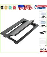 Durable Black Powder-Coated Cast Iron Ash Dump for Fireplaces, Ready to Use - $39.59