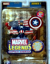 Marvel Legends Series I - Captain America  Action Figure - £23.89 GBP