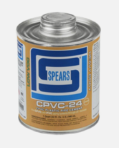 Spears CPVC24G-030 Gray Heavy Body CPVC Cement, 1 Quart - £45.53 GBP