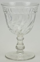 Vintage Fostoria Glass Water Goblet Colony Pattern 5.5&quot; Tall Collectible Crystal - £9.36 GBP