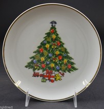 Vintage Jamestown China Christmas Treasure Salad Plate 7.625&quot; Holiday Tableware - £6.16 GBP