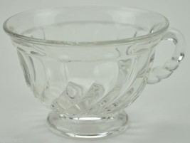 Vintage Fostoria Glass Footed Cup Colony Pattern 2.25&quot; Tall Collectible Crystal - £6.91 GBP