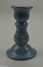 Pfaltzgraff China Candlestick Holder Bouquet Blue Pattern 5&quot; Tall Collectible - £11.59 GBP