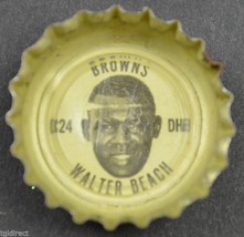 Vintage Coca Cola NFL Bottle Cap Cleveland Browns Walter Beach Coke Collectible - $4.99