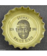 Vintage Coca Cola NFL Bottle Cap Cleveland Browns Walter Beach Coke Coll... - £4.00 GBP