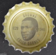 Vintage Coca Cola NFL Bottle Cap Cleveland Browns Erich Barnes Coke King Size - $4.99