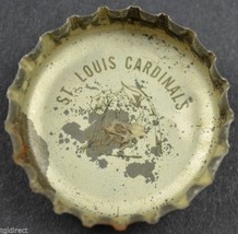 Coca Cola King Size NFL Team Bottle Cap St. Louis Cardinals Coke Cardinal 1965 - £3.95 GBP