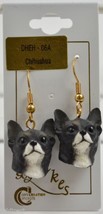 Chihuahua Dog Earrings Novelty Jewelry Hook Earrings Accessory Figural Pet - £3.92 GBP