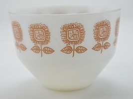 Vintage Federal Glass Casserole Bowl Connoisseur (Sunflowers) Pattern 1.5 Qt - £17.39 GBP