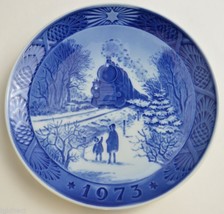 Vintage Royal Copenhagen Collector Plate Going Home For Christmas 1973 Holiday - £23.12 GBP