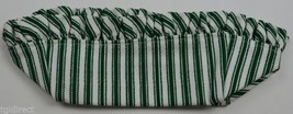 Longaberger 1997 Sweet Treats Basket Liner Green Ticking Collectible Accessory - £9.87 GBP
