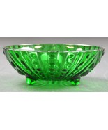 Anchor Hocking Burple Green Pattern- Small Dessert Bowl 4.5&quot; Wide Home D... - $9.74