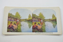Stereoview By T W Ingersoll 426 The Stillwater On The Kinnikinnick Antique 1903 - £11.55 GBP