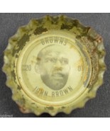 Vintage Coca Cola NFL Bottle Cap Cleveland Browns John Brown Coke Footba... - £3.89 GBP