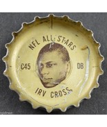 Vintage Coca Cola NFL All Stars Bottle Cap Philadelphia Eagles Irv Cross... - $4.99