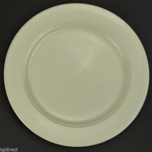 Crafting Plate Plain White 9.875&quot; Wide Dinner Plate Homer Laughlin Seville - £5.42 GBP