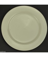 Crafting Plate Plain White 9.875&quot; Wide Dinner Plate Homer Laughlin Seville - £5.39 GBP