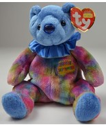 Ty The Beanie Babies Collection September Bear 7.5&quot; Tall Collectible Tie... - £11.77 GBP