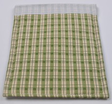 Longaberger Handle Gripper Homestead Green Pattern Colectible Accessory Fabric - £11.40 GBP