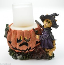 Boyds Bears Sabrina Punkinpuss Spooky Creations Resin Candle Votive Figu... - $24.18