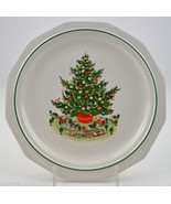 Pfaltzgraff Dinner Plate Christmas Heritage Pattern 10.125&quot; Round Holida... - £15.50 GBP