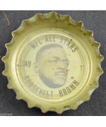 Coca Cola NFL All Stars King Size Bottle Cap Roosevelt Brown New York Gi... - £5.38 GBP