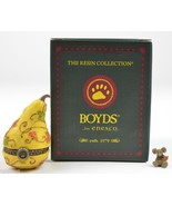 Boyds Bears Treasure Box Aubrey&#39;s Gourd Oakley McNibble Enesco Fall Autu... - £13.88 GBP