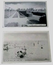 EAST TAWAS MICHIGAN STATE PARK BEACH &amp; BEAL NURSERY PHOTO PC POSTCARDS - £4.19 GBP