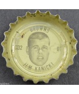 Vintage Sprite NFL Bottle Cap Cleveland Browns Jim Kanicki Collectible F... - £5.41 GBP
