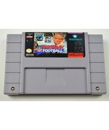 Super Nintendo SNES Game Troy Aikman Football Tradwest Sports 1994 Vinta... - £6.26 GBP