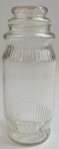Vintage Anchor Hocking Glass Planters Peanuts Lidded Jar- Mr. Peanut 1979 9.5&quot; T - £22.82 GBP