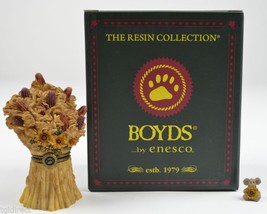 Boyds Bears Treasure Box Sunny&#39;s Stalks Corny McNibble Enesco Fall Autumn N - £15.42 GBP