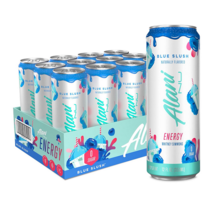 Alani Nu Sugar-Free Energy Drink, Blue Slush, 12 oz Cans (Pack of 12) - £35.96 GBP