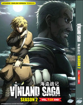 Anime DVD Vinland Saga Season 2 Vol. 1 - 24 End Japanese / English Dubbed - £21.23 GBP