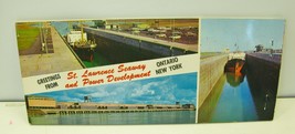 Plasticchrome Bonus Album St Lawrence Seaway and Power Development 10 Postcards - £5.28 GBP