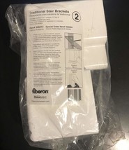 Fiberon 1-Pair White Flat Stair Bracket - $19.68