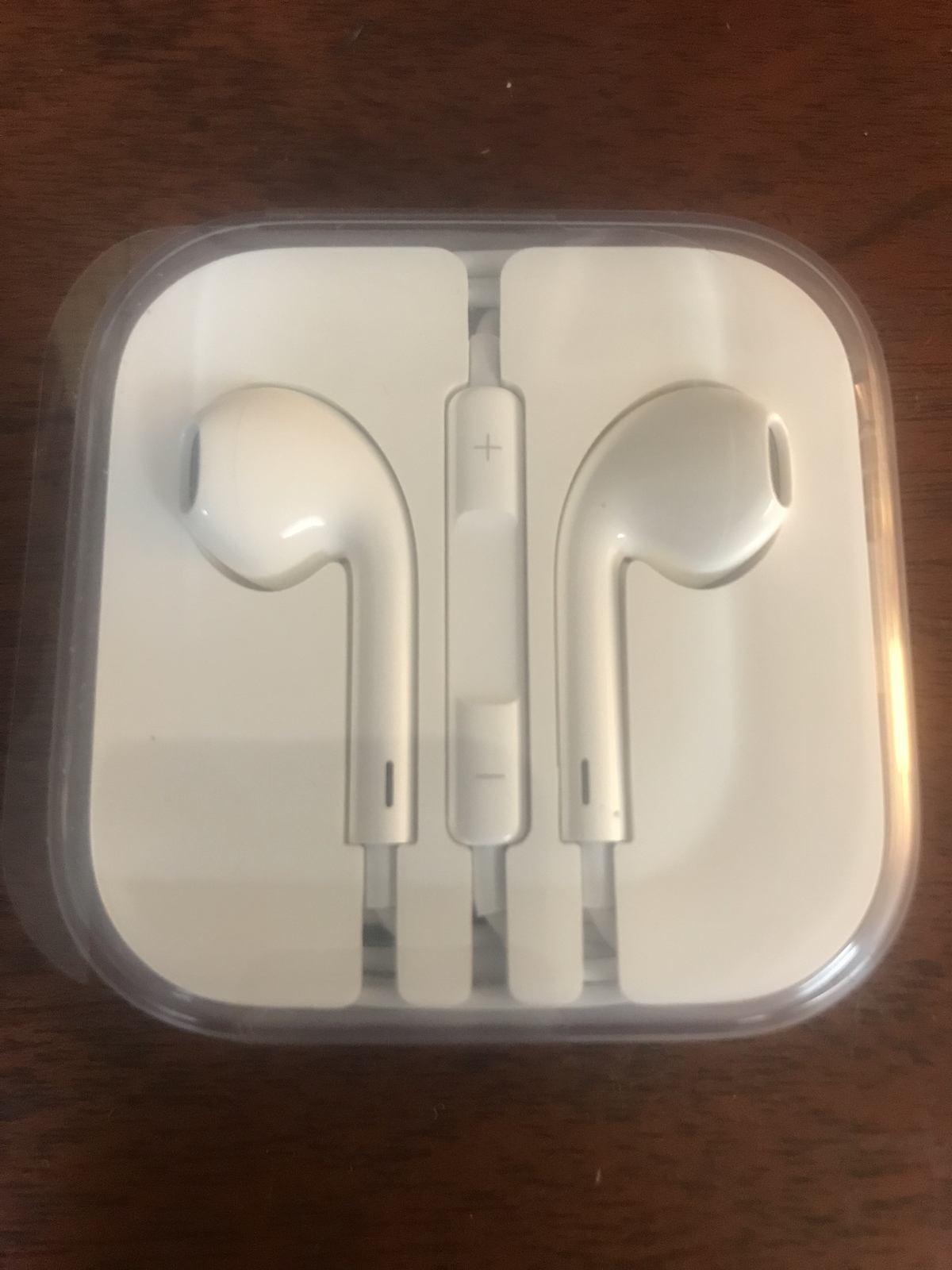 Apple EarPods Headphones Wired Brand New Unopened White 3.5mm connector - $13.00