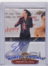 Johnny Weir Auto 2010 Ud World Of Sports Signed Autograph Card Winter Olympics - £10.19 GBP