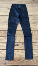Momokrom pretty little thing NWT women’s coated skinny jeans size 6 blac... - £11.09 GBP