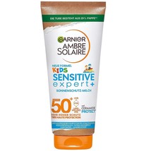 Garnier Ambre Solaire KIDS Sensitive SPF 50 Sunscreen sunblock 175ml FRE... - £19.45 GBP