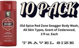 Old Spice Red Zone Body Wash for Men Swagger Scent of Confidence. 3 Oz. 10 PACK - £31.97 GBP