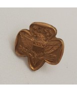 Goldtone Girl Scout Pin GS Eagle Pinback Vintage Pin 1/20 10K Gold Fill - €14,44 EUR