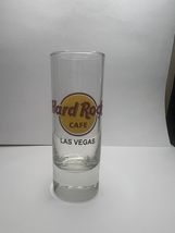 Hard Rock Cafe Las Vegas Shooter Glass 4" Shot Glass Barware - $9.90