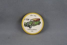 Jell-o Car Coins - Number 104 of 200 - The Pierce-Arrow (1930) - £11.97 GBP