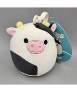 NEW Squishmallow Cow Clip CONNOR 3.5 Inch Soft Plush New - $20.69