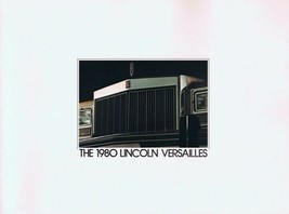 ORIGINAL Vintage 1980 Lincoln Versailles Oversize Sales Brochure Book - £23.21 GBP