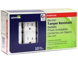 Leviton T5325-WMP 15 Amp 125 Volt, Tamper Resistant, Decora Duplex Recep... - $39.99